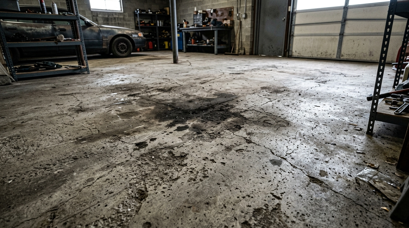 Before Concrete Surface